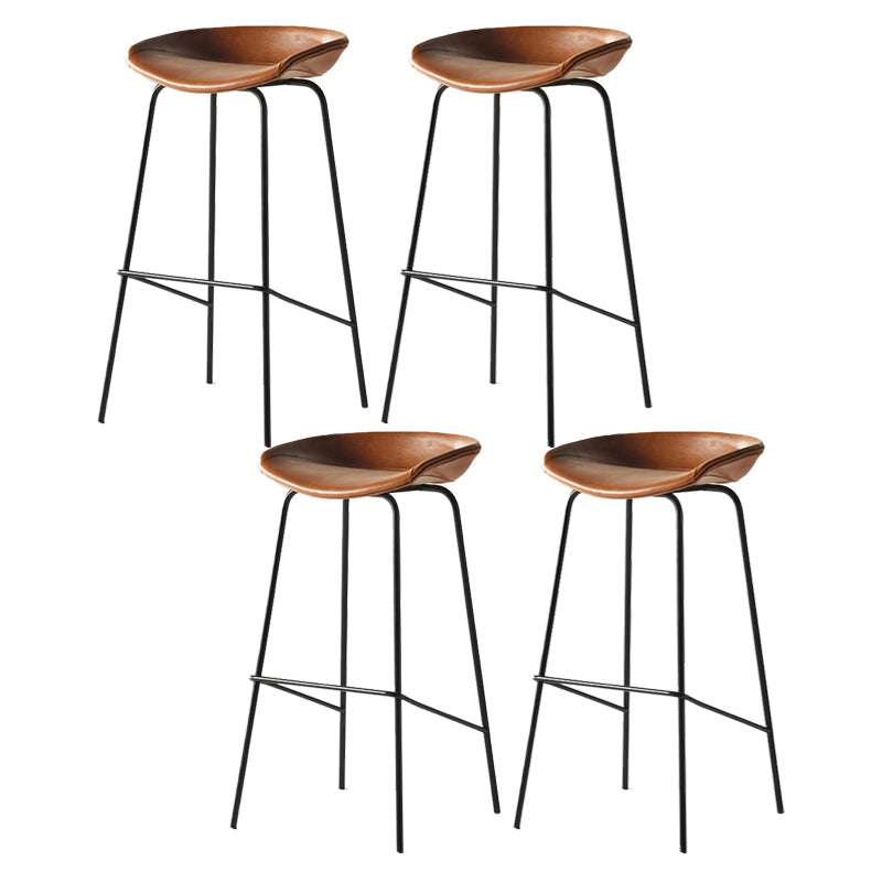 Sgabello da bar in ferro con bancone senza braccio moderno sgabello da bar con pedale per caffè