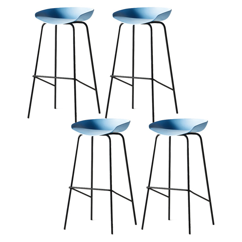 Sgabello da bar in ferro con bancone senza braccio moderno sgabello da bar con pedale per caffè