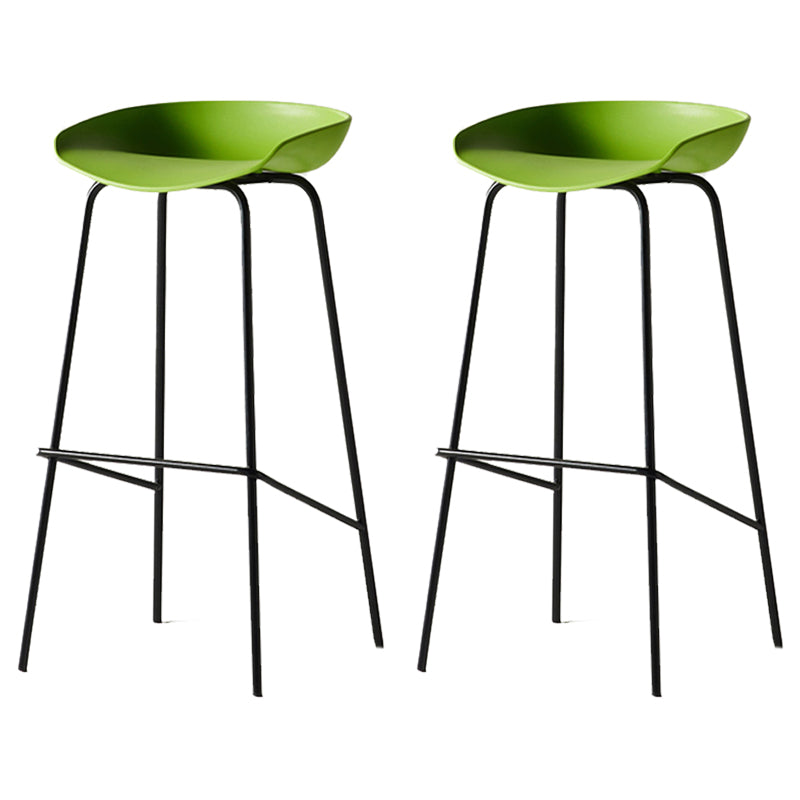 Sgabello da bar in ferro con bancone senza braccio moderno sgabello da bar con pedale per caffè