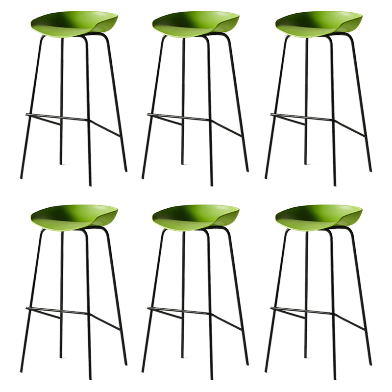 Sgabello da bar in ferro con bancone senza braccio moderno sgabello da bar con pedale per caffè