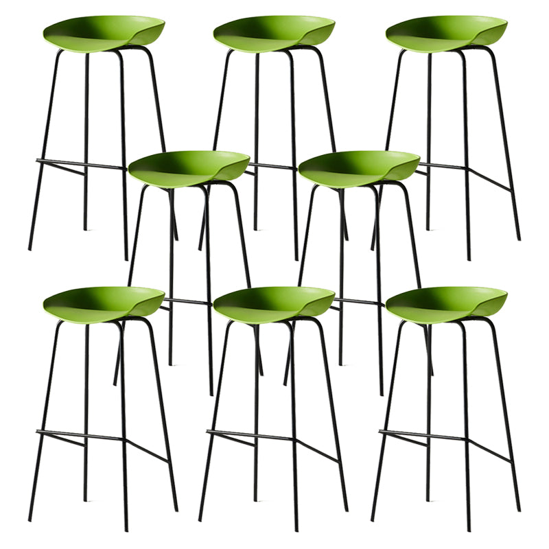 Sgabello da bar in ferro con bancone senza braccio moderno sgabello da bar con pedale per caffè