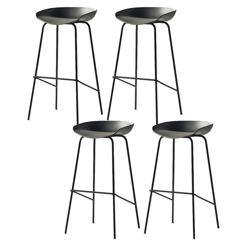 Sgabello da bar in ferro con bancone senza braccio moderno sgabello da bar con pedale per caffè