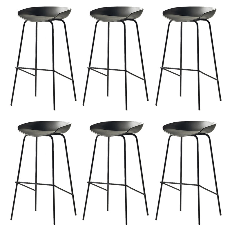 Sgabello da bar in ferro con bancone senza braccio moderno sgabello da bar con pedale per caffè