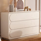 Modern Dresser Solid Wood Storage Chox Coffing con 3 cajones