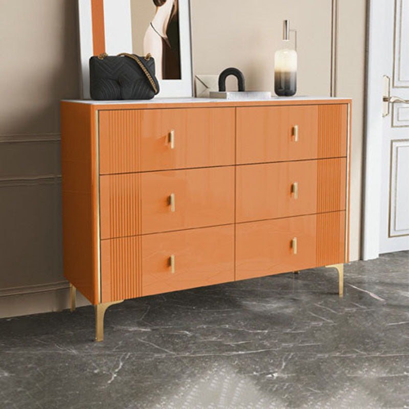 Comercial de cofre de almacenamiento glamorante de glamour de 15.6 pulgadas de ancho de piedra con cajones 6/8/9