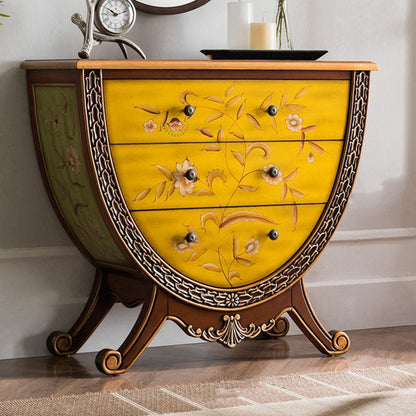 Madera sólida de cofre de almacenamiento tradicional de 15.6 pulgadas de ancho