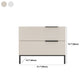 Contemporary Night Table Faux Wood Bedside Cabinet with Drawers Clearhalo 'Bedroom Furniture' 'furn' 'furn_night_stand' 'Furniture' 'night_stand' 'Nightstands' 7396288