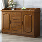 Modern Sideboard Buffet Stand Cabinets Included Sideboard with 1/2/3 Doors for Dining Room 47"L x 16"W x 31"H Walnut Clearhalo 'buffet_sideboard' 'Buffets & Sideboards' 'furn' 'furn_buffet_sideboard' 'Furniture' 'Kitchen & Dining Furniture' 7398411