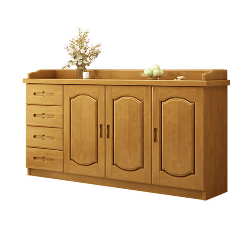 Modernismus Holz Sideboard Tabelle 4 Schubladen Sideboard mit 1/2/3 Türen für Esszimmer