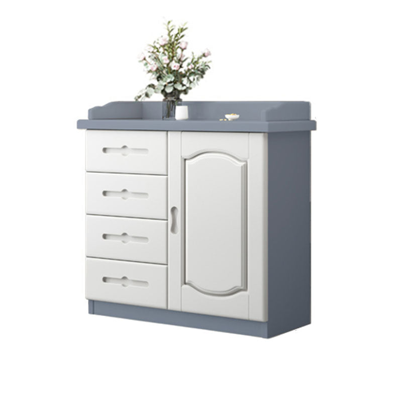 Modernismus Holz Sideboard Tabelle 4 Schubladen Sideboard mit 1/2/3 Türen für Esszimmer