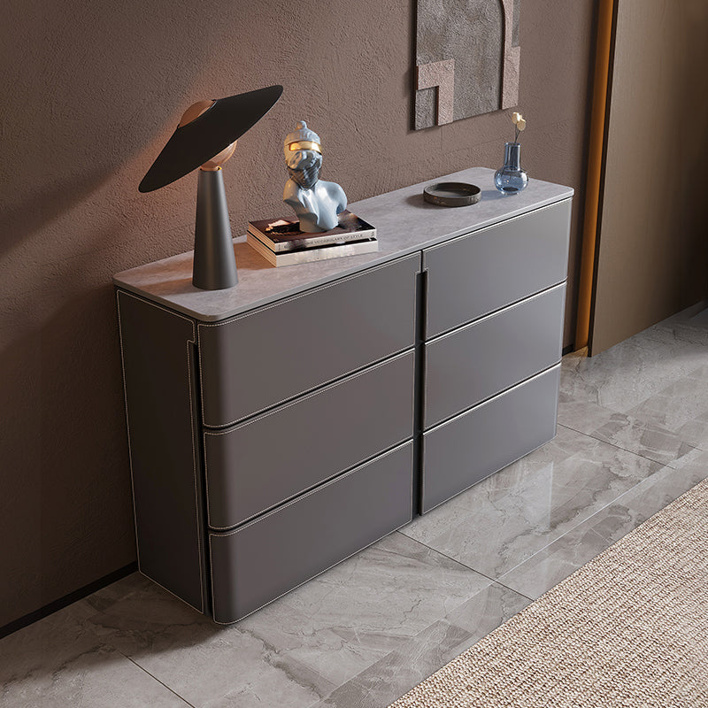 Sideboard di pietra contemporanea Sideboard a buffet con cassetti per soggiorno