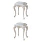 Glam Pouf Ottoman Faux Leather Solid Color Water Resistant Carving Rectangle Pouf White 2 Piece Set Gold Clearhalo 'furn' 'furn_ottomans_poufs' 'Furniture' 'Living Room Furniture' 'Ottomans & Poufs' 'ottomans_poufs' 7398687