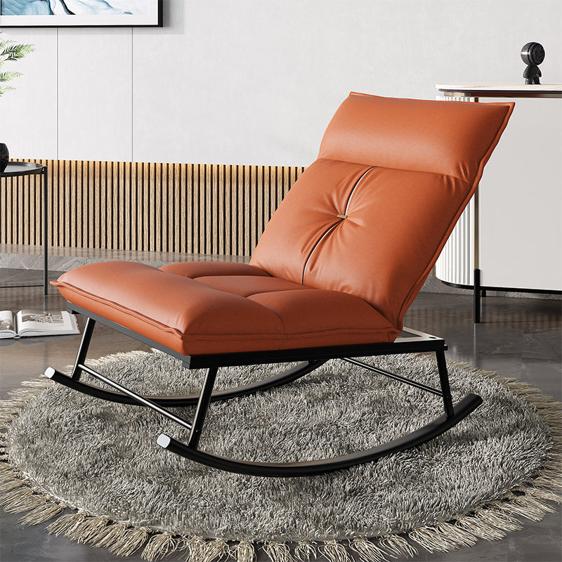 Mid Century Modern Lazy Sofa Rocking Chair Indoor Rocking Chair Clearhalo 'Chairs & Seating' 'furn' 'furn_rocking_chairs' 'Furniture' 'Living Room Furniture' 'Rocking Chairs' 'rocking_chairs' 7399784