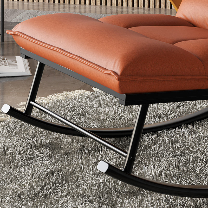 Mid Century Modern Lazy Sofa Rocking Chair Indoor Rocking Chair Clearhalo 'Chairs & Seating' 'furn' 'furn_rocking_chairs' 'Furniture' 'Living Room Furniture' 'Rocking Chairs' 'rocking_chairs' 7399791