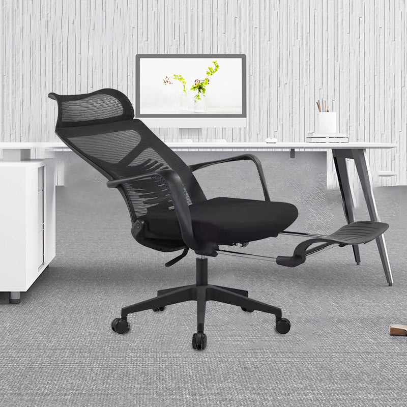 Modern Swivel Chair Adjustable Seat Height Chair with Breathable Back Clearhalo 'furn' 'furn_office_chair' 'Furniture' 'Office Chairs' 'Office Furniture' 'office_chair' 7399795