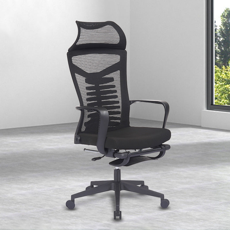 Modern Swivel Chair Adjustable Seat Height Chair with Breathable Back 1 Piece Sponge Clearhalo 'furn' 'furn_office_chair' 'Furniture' 'Office Chairs' 'Office Furniture' 'office_chair' 7399796