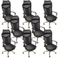 Modern Swivel Chair Adjustable Seat Height Chair with Breathable Back 8 Piece Set Sponge Clearhalo 'furn' 'furn_office_chair' 'Furniture' 'Office Chairs' 'Office Furniture' 'office_chair' 7399809