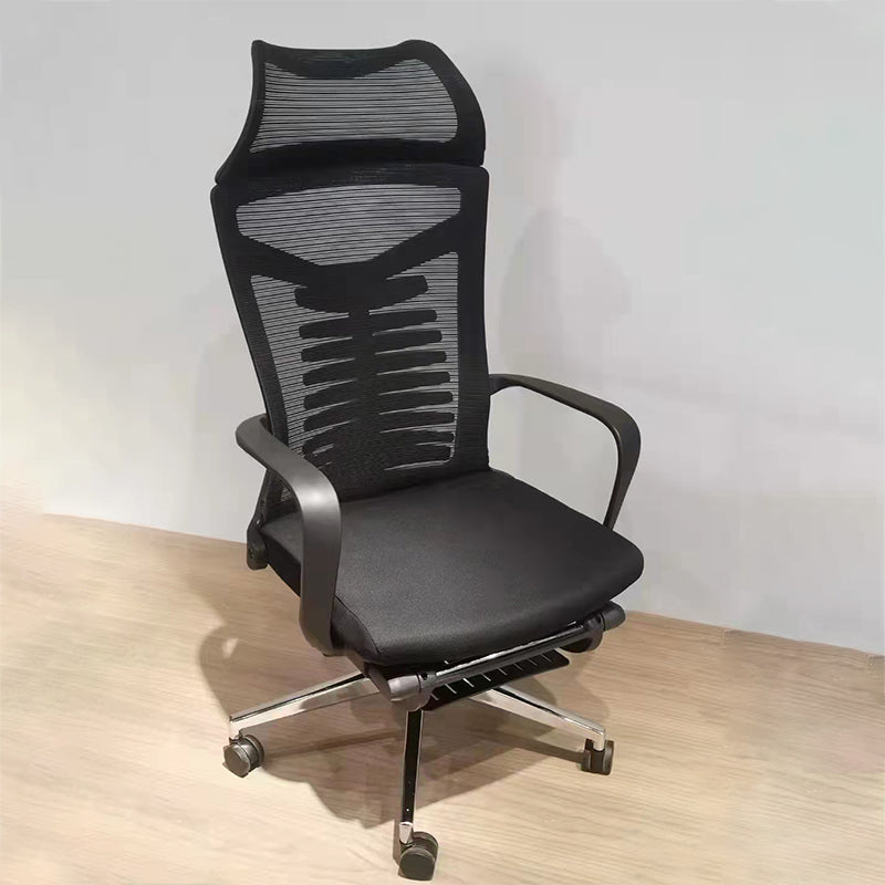 Modern Swivel Chair Adjustable Seat Height Chair with Breathable Back Clearhalo 'furn' 'furn_office_chair' 'Furniture' 'Office Chairs' 'Office Furniture' 'office_chair' 7399810