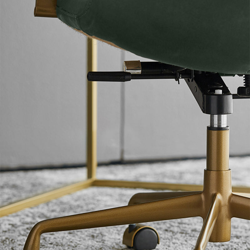 Modernismo Armas fijas Silla de oficina Mecanismo de inclinación Silla de escritorio con ruedas para el hogar