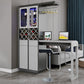 Modern Rectangle Wood Counter Table 2/3 Pieces Bar Table Set with Lockers for Living Room Table & Chair(s) 3 Piece Set Clearhalo 'Bar Furniture' 'furn' 'furn_home_bar_bar_sets' 'Furniture' 'Home Bars & Bar Sets' 'home_bar_bar_sets' 'Kitchen & Dining Furniture' 7401112