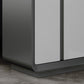 Modern Rectangle Wood Counter Table 2/3 Pieces Bar Table Set with Lockers for Living Room Clearhalo 'Bar Furniture' 'furn' 'furn_home_bar_bar_sets' 'Furniture' 'Home Bars & Bar Sets' 'home_bar_bar_sets' 'Kitchen & Dining Furniture' 7401117