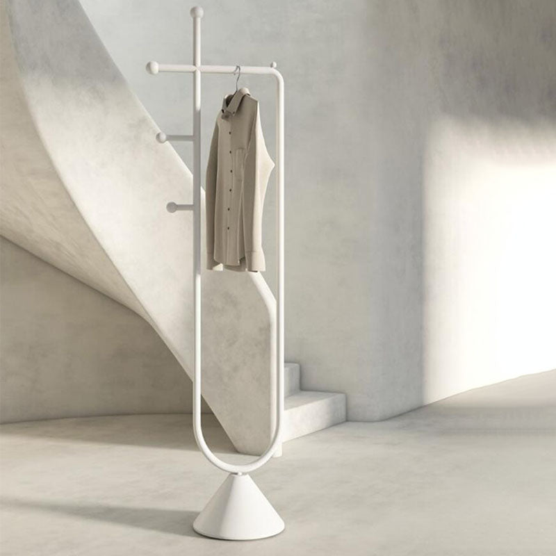 Contemporary Metal Entry Hall Tree 72.83 Inch Tall Hall Stand Clearhalo 'Entry & Mudroom Furniture' 'furn' 'furn_hall_tree_coat_racks' 'Furniture' 'Hall Trees & Coat Racks' 'hall_tree_coat_racks' 7401449