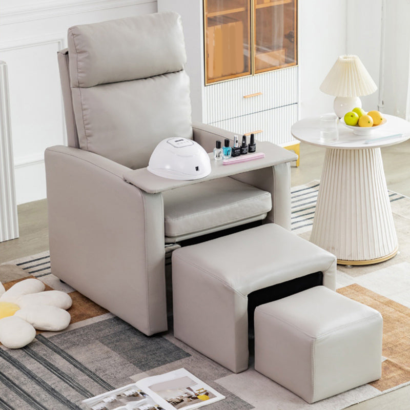 26,4 "fauteuils inclinables modernes manuels modernes de 26,4" larges avec appui-tête réglable