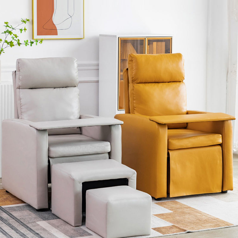 26,4 "fauteuils inclinables modernes manuels modernes de 26,4" larges avec appui-tête réglable