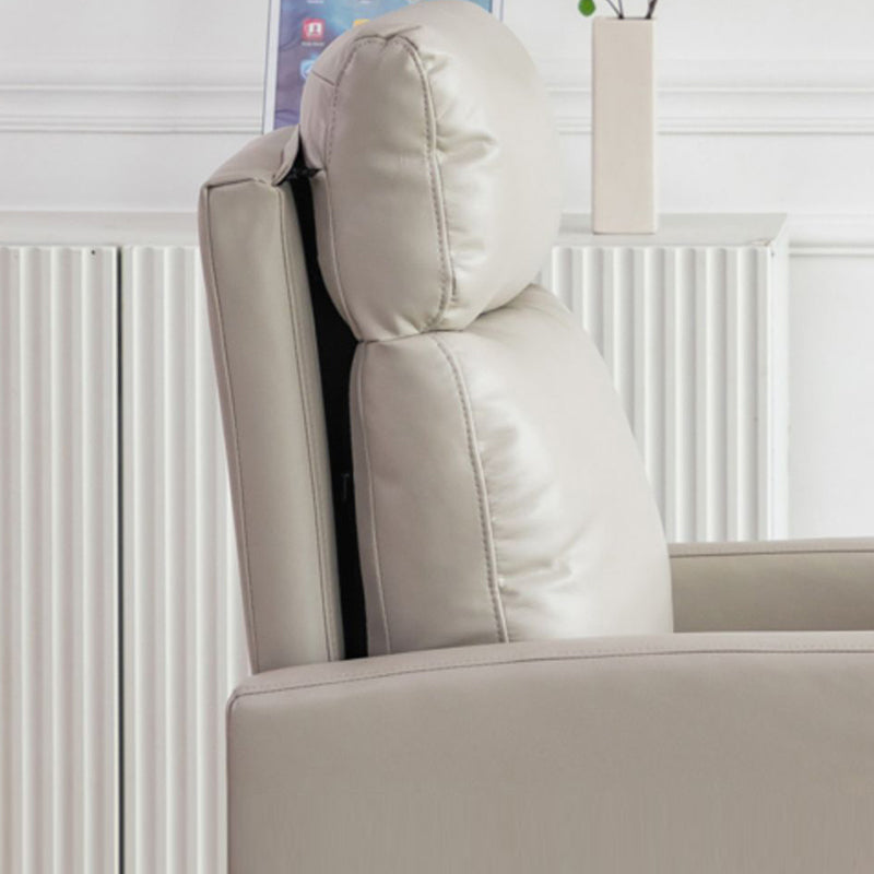 26,4 "fauteuils inclinables modernes manuels modernes de 26,4" larges avec appui-tête réglable