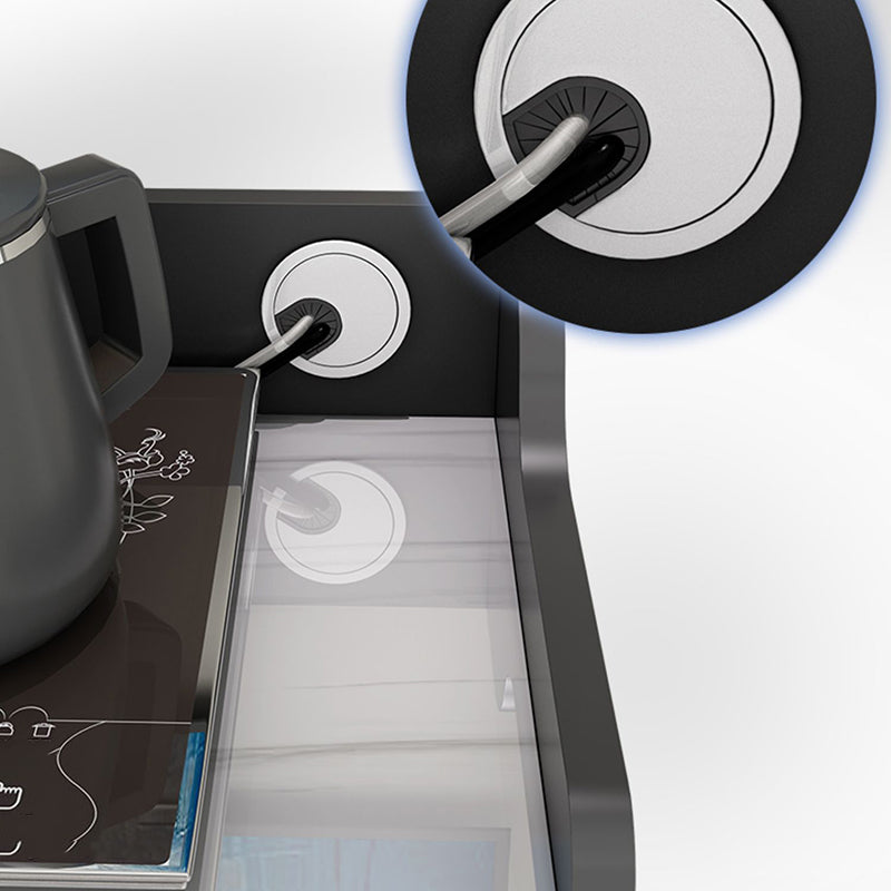 Zeitgenössischer Stein Sideboard Verstellbares Regal Sideboardschrank für Wohnzimmer