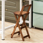 Folding Counter and Bar Stool Modern Style Wood Stool for Patio Use Clearhalo 'Bar Furniture' 'Bar Stools' 'bar_stools' 'furn' 'furn_bar_stools' 'Furniture' 'Kitchen & Dining Furniture' 7403345