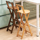 Folding Counter and Bar Stool Modern Style Wood Stool for Patio Use Clearhalo 'Bar Furniture' 'Bar Stools' 'bar_stools' 'furn' 'furn_bar_stools' 'Furniture' 'Kitchen & Dining Furniture' 7403360