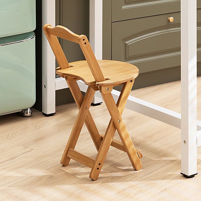 Folding Counter and Bar Stool Modern Style Wood Stool for Patio Use Clearhalo 'Bar Furniture' 'Bar Stools' 'bar_stools' 'furn' 'furn_bar_stools' 'Furniture' 'Kitchen & Dining Furniture' 7403362