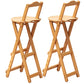Folding Counter and Bar Stool Modern Style Wood Stool for Patio Use Natural 2 Piece Set Bar Stool(30"H) Clearhalo 'Bar Furniture' 'Bar Stools' 'bar_stools' 'furn' 'furn_bar_stools' 'Furniture' 'Kitchen & Dining Furniture' 7403365