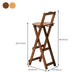 Folding Counter and Bar Stool Modern Style Wood Stool for Patio Use Clearhalo 'Bar Furniture' 'Bar Stools' 'bar_stools' 'furn' 'furn_bar_stools' 'Furniture' 'Kitchen & Dining Furniture' 7403386
