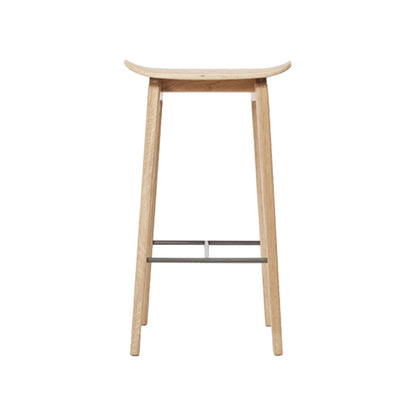 Industrial Solid Wood Stool Saddle Seat Stool for Living Room Natural 1 Piece Clearhalo 'Bar Furniture' 'Bar Stools' 'bar_stools' 'furn' 'furn_bar_stools' 'Furniture' 'Kitchen & Dining Furniture' 7403396