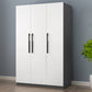 Engineered Wood Wardrobe Cabinet Modern Style Wardrobe Closet with Shelves