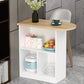 Wood Bar Table Modern Dining Table for Kitchen Living Room Coffee Room Clearhalo 'Bar Furniture' 'Bar Tables' 'bar_tables' 'furn' 'furn_bar_tables' 'Furniture' 'Kitchen & Dining Furniture' 7404061