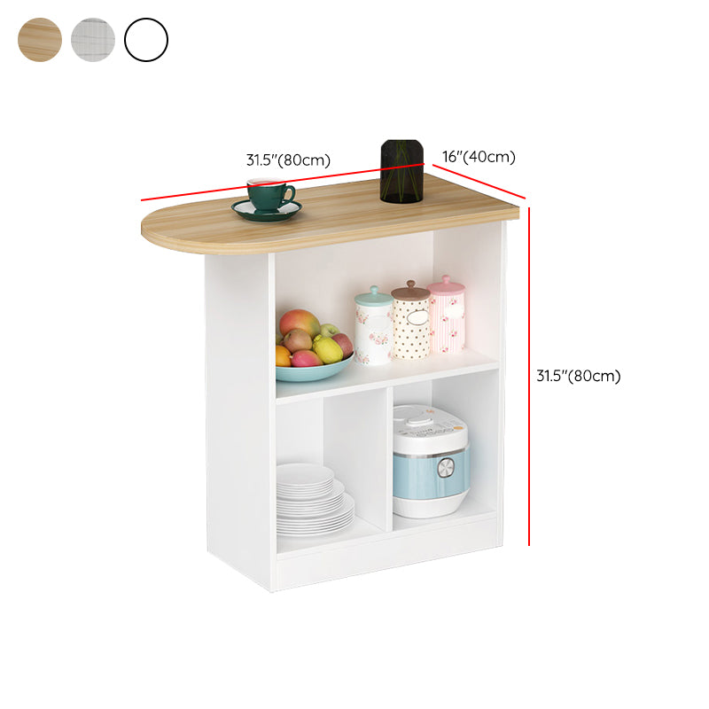Wood Bar Table Modern Dining Table for Kitchen Living Room Coffee Room Clearhalo 'Bar Furniture' 'Bar Tables' 'bar_tables' 'furn' 'furn_bar_tables' 'Furniture' 'Kitchen & Dining Furniture' 7404074
