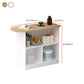 Wood Bar Table Modern Dining Table for Kitchen Living Room Coffee Room Clearhalo 'Bar Furniture' 'Bar Tables' 'bar_tables' 'furn' 'furn_bar_tables' 'Furniture' 'Kitchen & Dining Furniture' 7404076