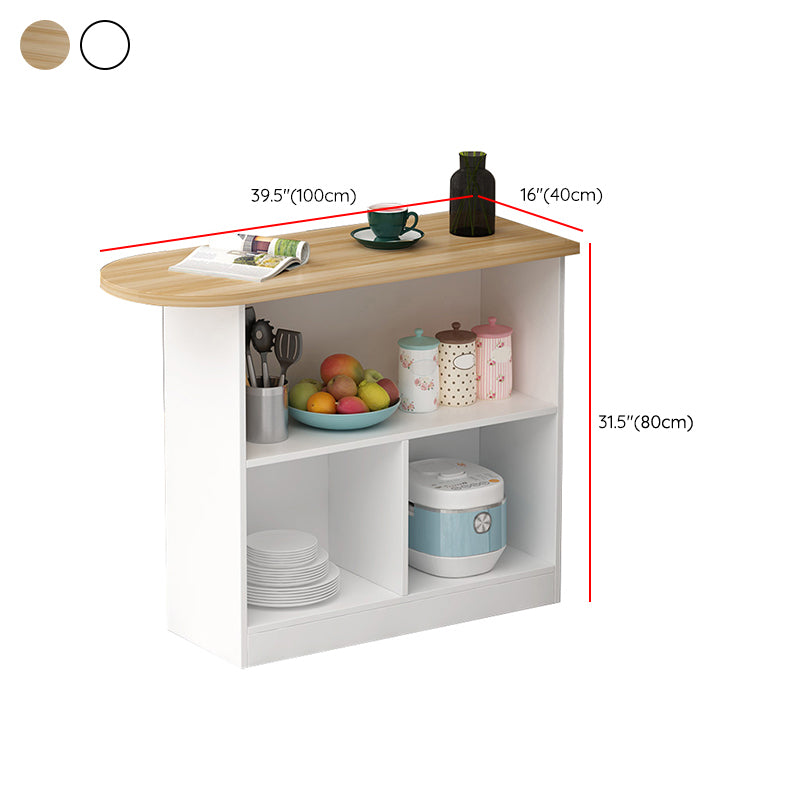 Wood Bar Table Modern Dining Table for Kitchen Living Room Coffee Room Clearhalo 'Bar Furniture' 'Bar Tables' 'bar_tables' 'furn' 'furn_bar_tables' 'Furniture' 'Kitchen & Dining Furniture' 7404076