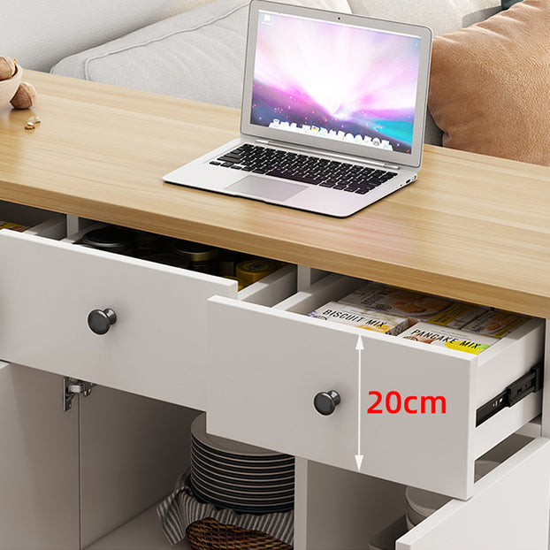 Specialty Contemporary Pub Table with Pedestal Manufactured Wood Bar Table Clearhalo 'Bar Furniture' 'Bar Tables' 'bar_tables' 'furn' 'furn_bar_tables' 'Furniture' 'Kitchen & Dining Furniture' 7404096