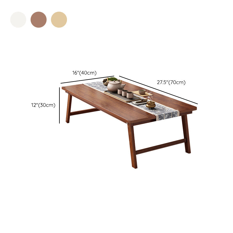 Rectangle Wood Coffee Table Contemporary Single Coffee Table Clearhalo 'Coffee & Accent Tables' 'Coffee Tables' 'coffee_tables' 'furn' 'furn_coffee_tables' 'Furniture' 'Living Room Furniture' 7404180