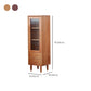 Modern Knobs Chest Cabinets Included Solid Wood Accent Cabinet with Drawers