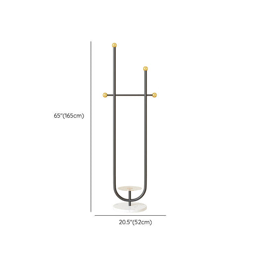 MODERNO STANDO DI ACCIAIO AUSCITALE 1 Scaffale 64,96 "HALL HALL TREE