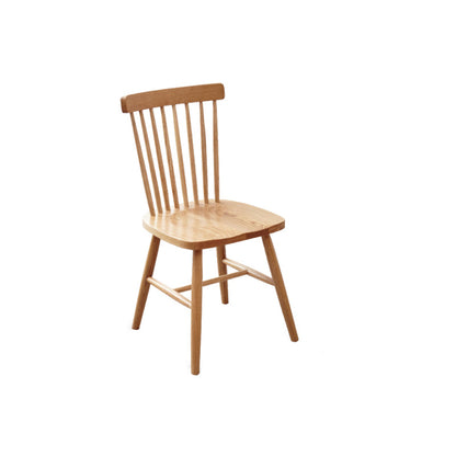 Cucina contemporanea sedia a braccioless a bracciole in legno in legno massiccio sedia da pranzo