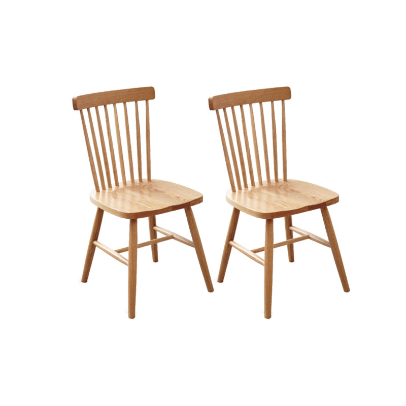 Cucina contemporanea sedia a braccioless a bracciole in legno in legno massiccio sedia da pranzo