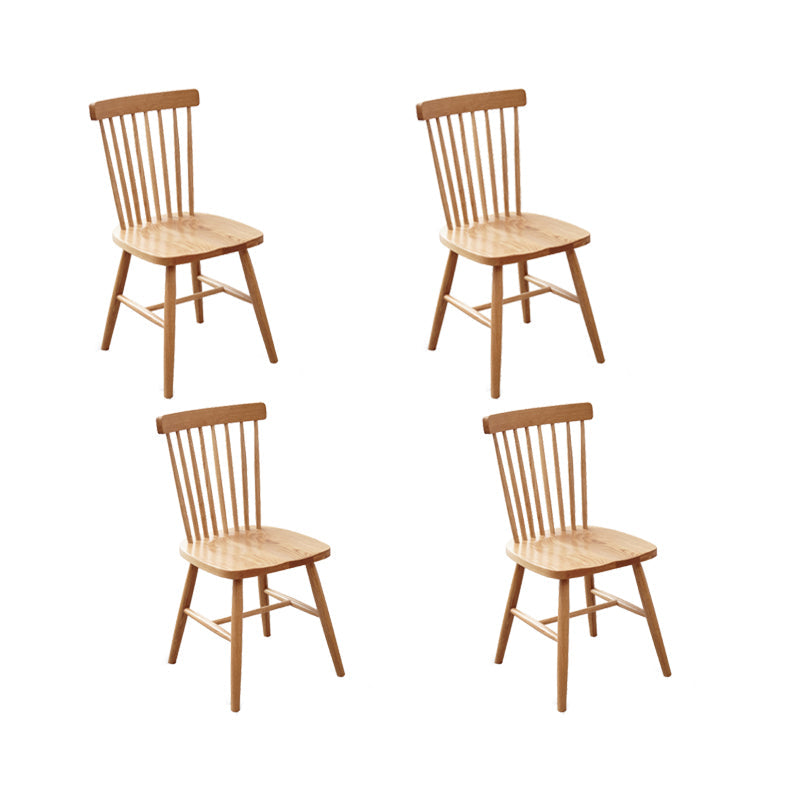 Cucina contemporanea sedia a braccioless a bracciole in legno in legno massiccio sedia da pranzo