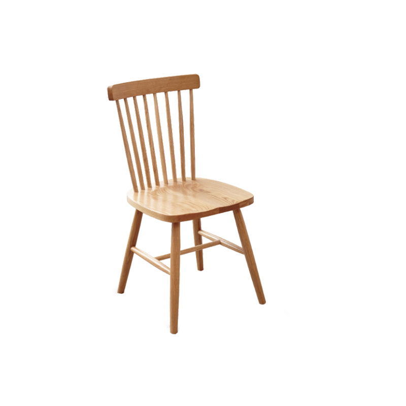 Cucina contemporanea sedia a braccioless a bracciole in legno in legno massiccio sedia da pranzo
