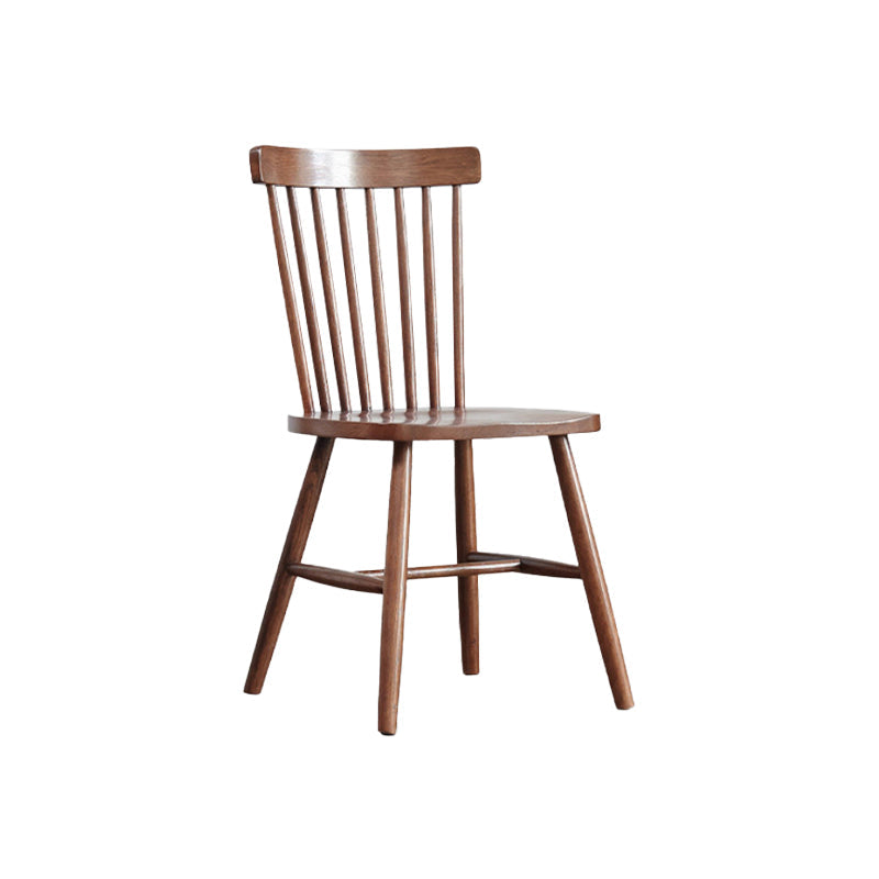 Cucina contemporanea sedia a braccioless a bracciole in legno in legno massiccio sedia da pranzo